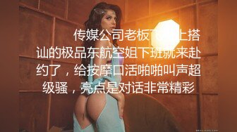 卡哇伊眼镜框妹子，丰满胸部乳沟很深，隔着内裤自慰，阴户很肥，自慰器刺激阴蒂和阴唇