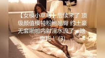 【女模小草莓】后续来了 顶级颜值模特粉鲍翘臀 约土豪无套啪啪内射淫水流了一地 爽死！ (3)