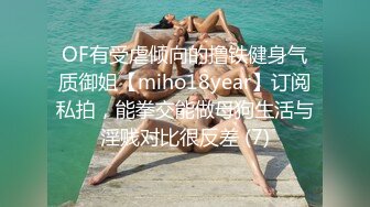 OF有受虐倾向的撸铁健身气质御姐【miho18year】订阅私拍，能拳交能做母狗生活与淫贱对比很反差 (7)